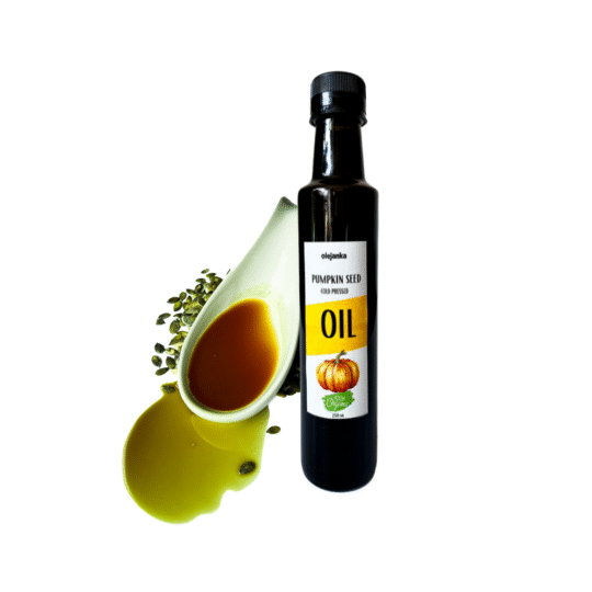 Pumpkin Seed Oil - organic, raw, unfiltered, straight from the press